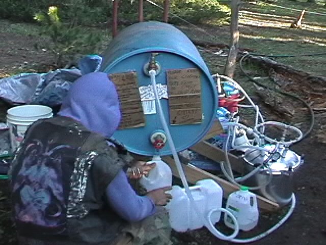 The Filter System at the 2003 Rainbow Gathering
